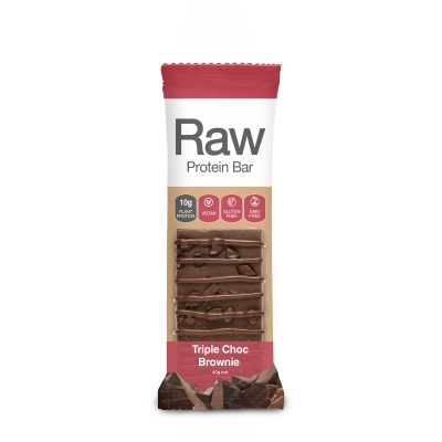 Amazonia Raw Protein Bar Triple Choc Brownie 40g