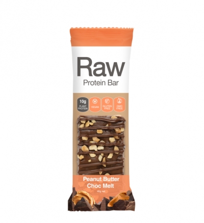 Amazonia Raw Protein Bar Peanut Butter Choc Melt 40g