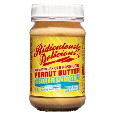 Ridiculously Delicious Peanut Butter Smooth 375g