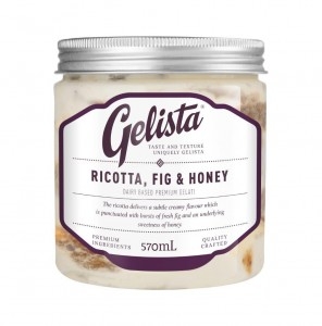 Gelista Ricotta Fig & Honey Gelati 570ml