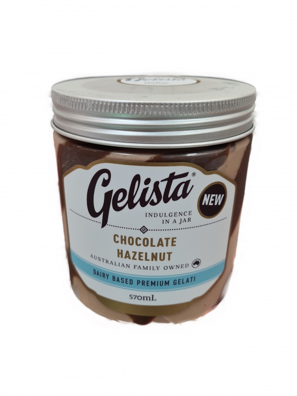 Gelista Chocolate Hazelnut Gelati 570ml