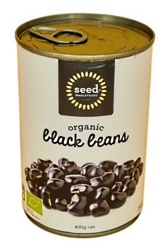 Seed Wholefoods Organic Black Beans 400g