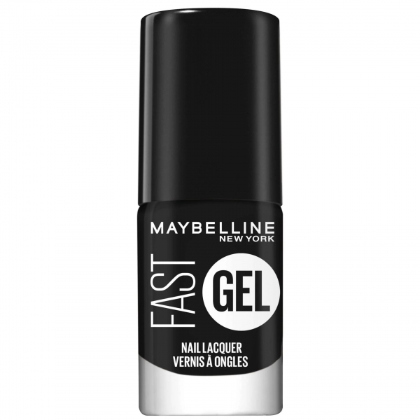 Maybelline Fast Gel Quick-Drying Longwear Nail Lacquer Blackout 6.7ml