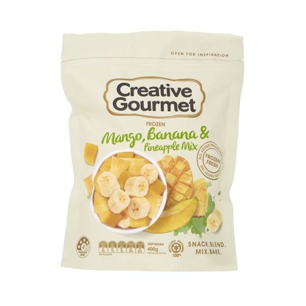 Creative Gourmet Frozen Mango Banana & Pineapple 400g