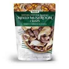 DJ & A Mixed Mushroom Crisps 30g