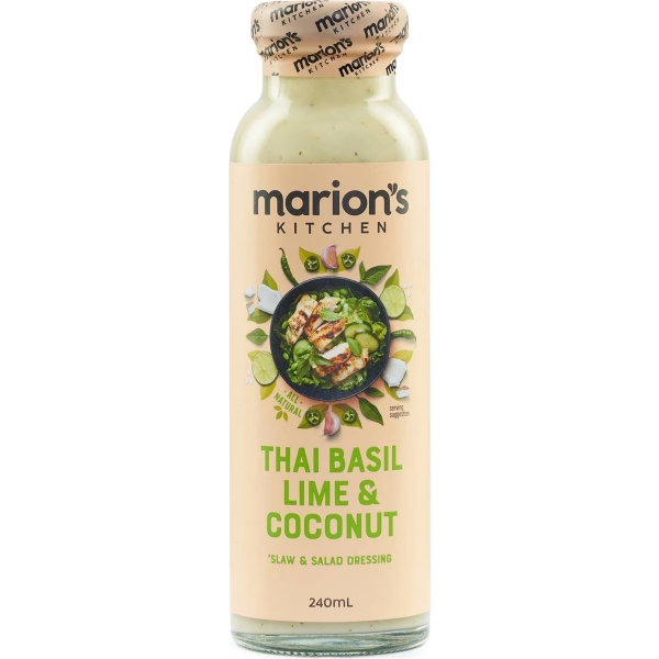 Marion's Kitchen Dressing Thai Basil Lime & Coconut 240ml