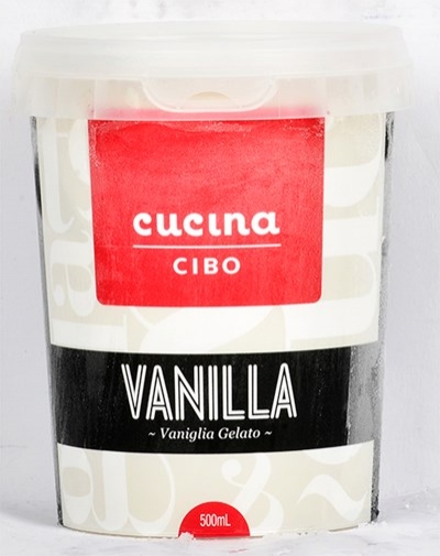 Cucina Classica Vanilla Gelato 500ml