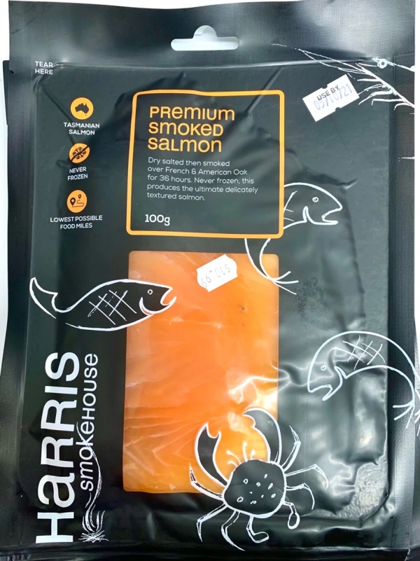 Harris Premium Smoked Salmon 100g