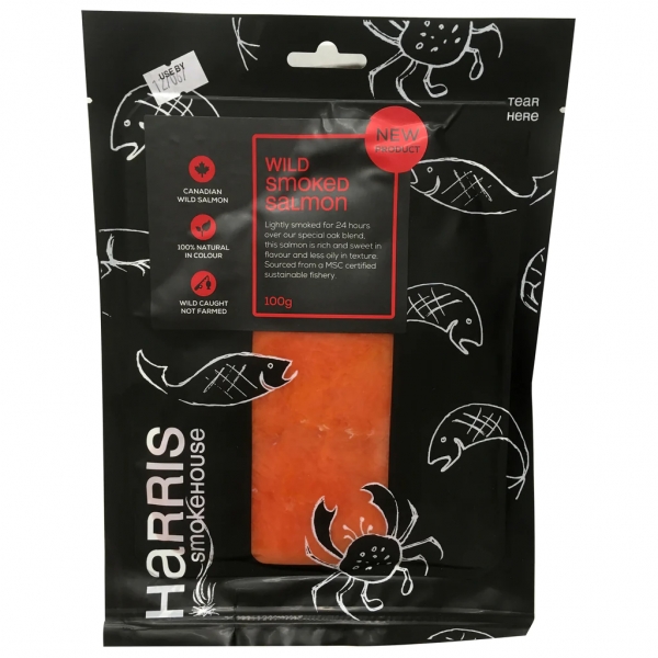 Harris Wild Smoked Salmon 100g