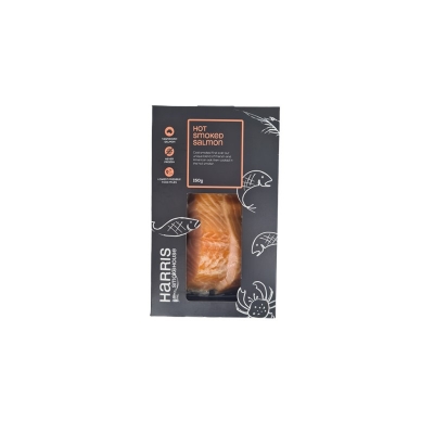 Harris Hot Smoked Salmon Portion 150g