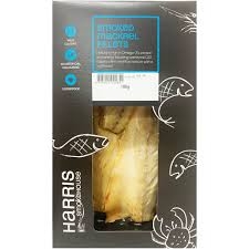 Harris Smoked Mackrel Fillets Plain 180g