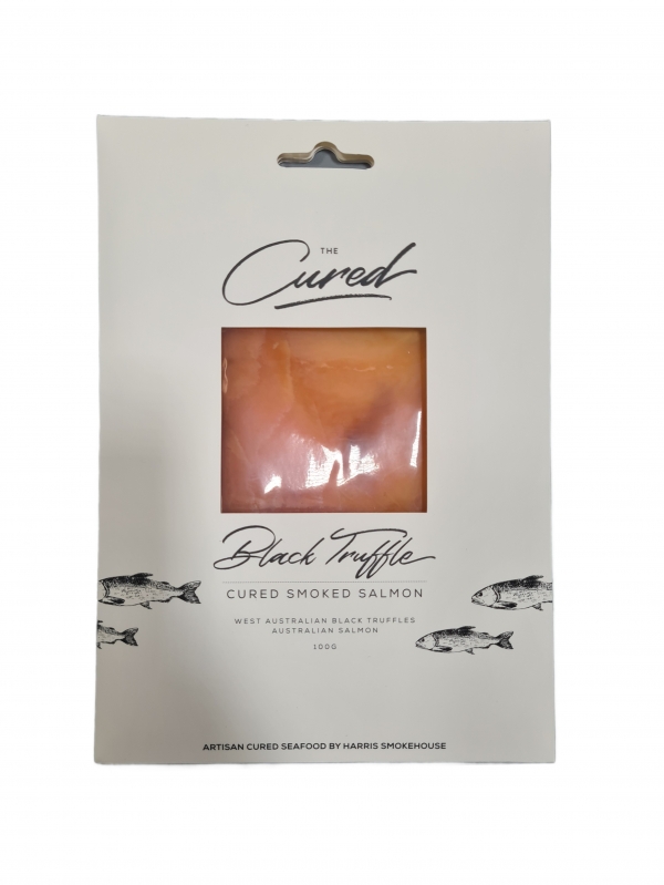 Harris Cured Truffle Smoked Salmon 100g