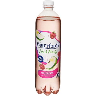 Waterfords Mineral Water Lite & Fruity Apple Berry 1lt