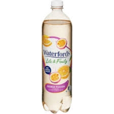 Waterfords Mineral Water Lite & Fruity Orange Passion 1lt