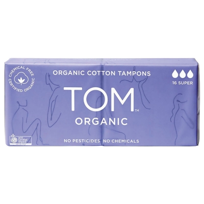 Tom Organic Tampons Super 16 Pack