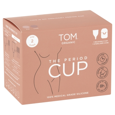 Tom Organic The Period Cup Size 2 Super