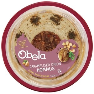 Obela Hommus Caramelised Onion 220g