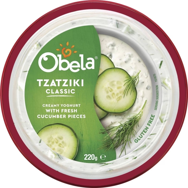 Obela Dip Classic Tzatziki 220g