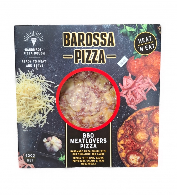 Barossa Pizza BBQ Meatlovers 600g