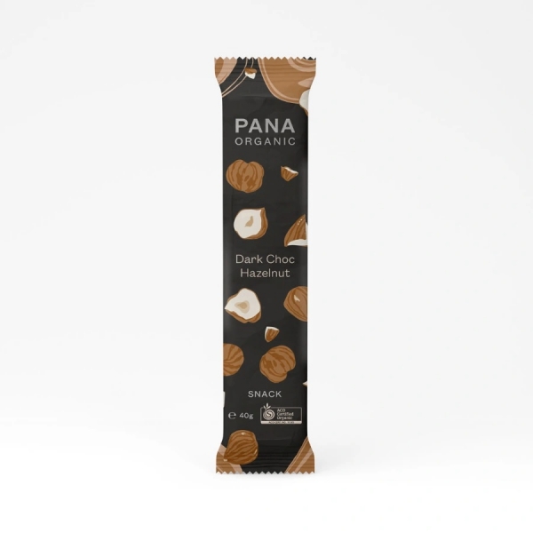 Pana Organic Snack Bar Dark Choc Hazelnut 40g