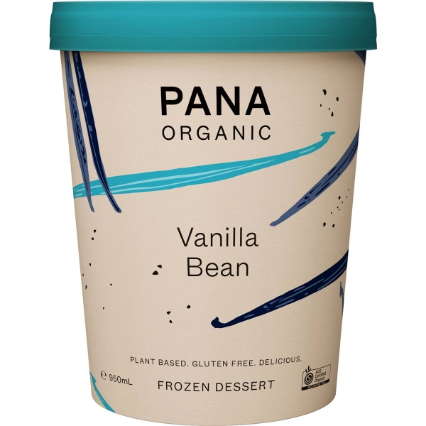 Pana Organic Frozen Dessert Vanilla Bean 950ml