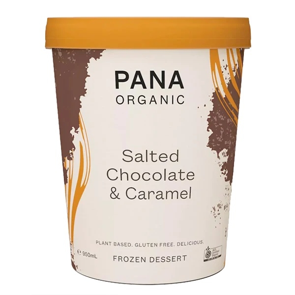 Pana Organic Frozen Dessert Salted Chocolate & Caramel 950ml