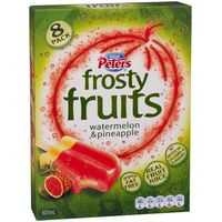 Peters Frosty Fruits Watermelon & Pineapple 8 Pack