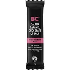 BC High Protein Bar Salted Caramel Chocolate Crunch 40g