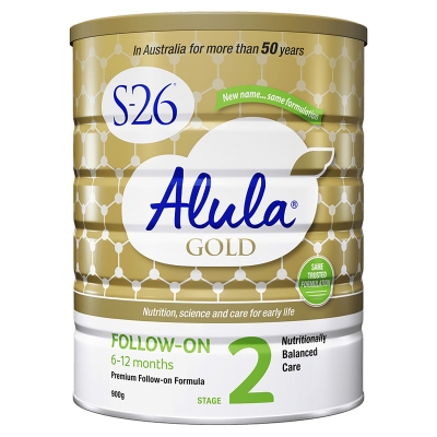 Alula Gold S-26 Formula Stage 2 Follow On 6-12 Months 900g