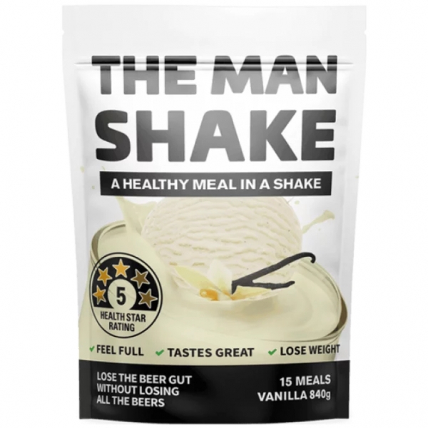 The Man Shake Powder Vanilla 840g