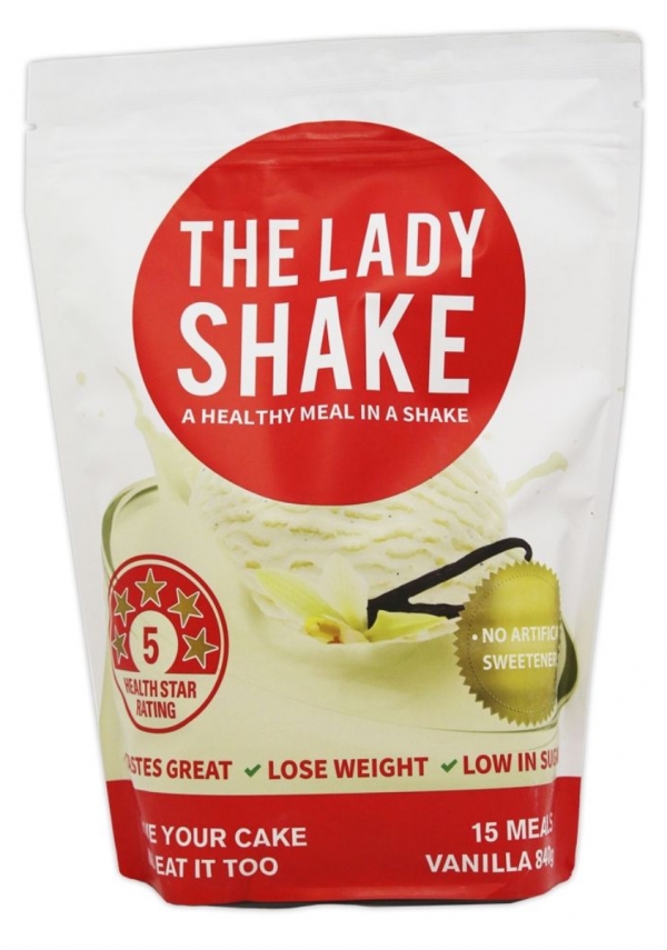 The Lady Shake Powder Vanilla 840g