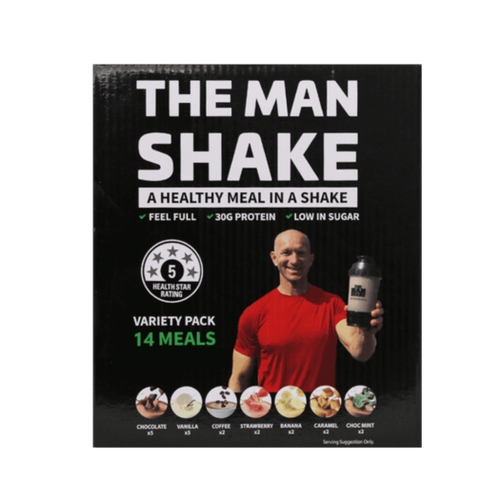 The Man Shake Variety Pack 784g