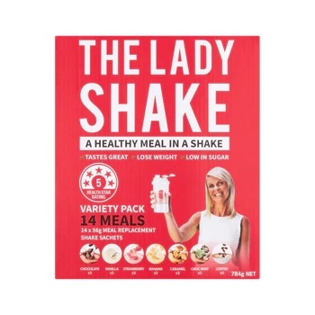 The Lady Shake Variety Pack 784g