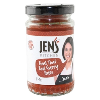 Jen's Kitchen Real Thai Red Curry Paste 114g