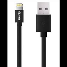 Premium Eco Lightning Flat Cable Black