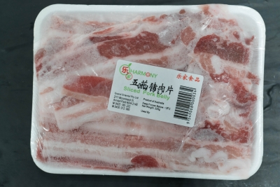 Lejia Sliced Pork Belly 225g 