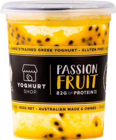 The Yoghurt Shop Yoghurt Passionfruit 900g