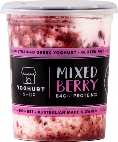 The Yoghurt Shop Yoghurt Mixed Berry 900g