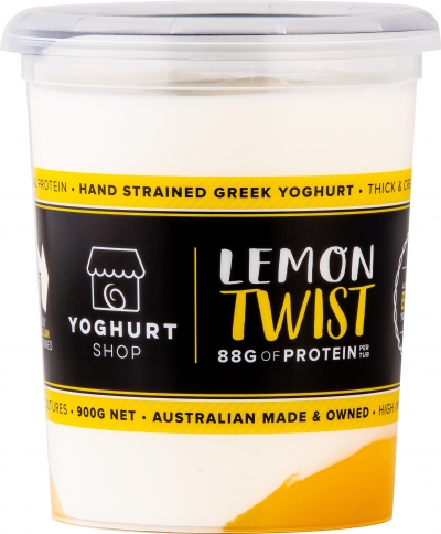 The Yoghurt Shop Yoghurt Lemon Twist 900g