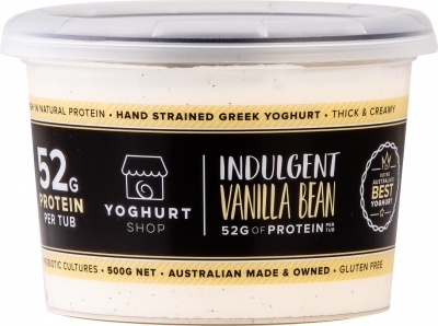 The Yoghurt Shop Yoghurt Vanilla Bean 500g