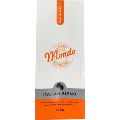 Caffe Mondo Italian Blend Beans 500g