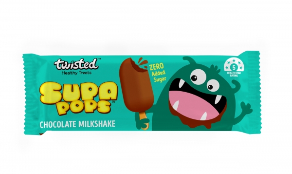 Twisted Supa Pops Chocolate Milkshake 63ml