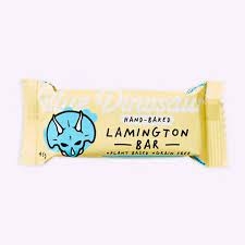 Blue Dinosaur Paleo Bar Lamington 45g