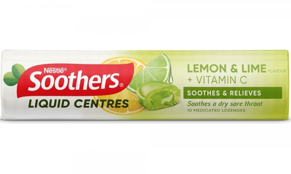 Soothers Liquid Centres Lemon & Lime 10 Pack