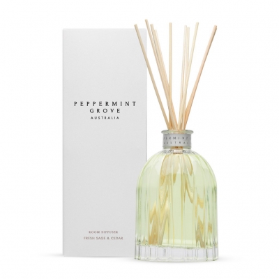 Peppermint Grove Diffuser Fresh Sage & Cedar 350ml