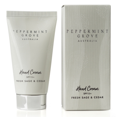 Peppermint Grove Hand Cream Fresh Sage & Cedar 75ml