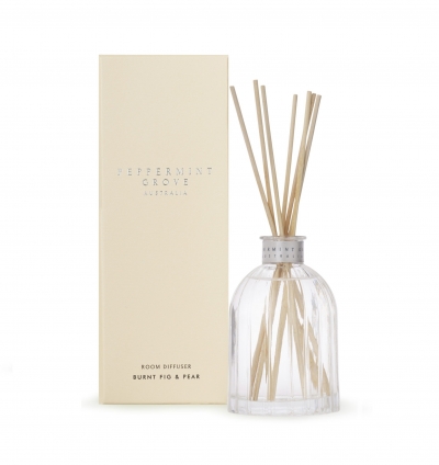 Peppermint Grove Burnt Fig & Pear Mini Diffuser 100ml (Flowerbar)