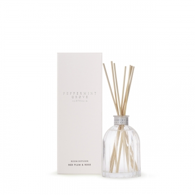 Peppermint Grove Red Plum & Rose Mini Diffuser 100ml