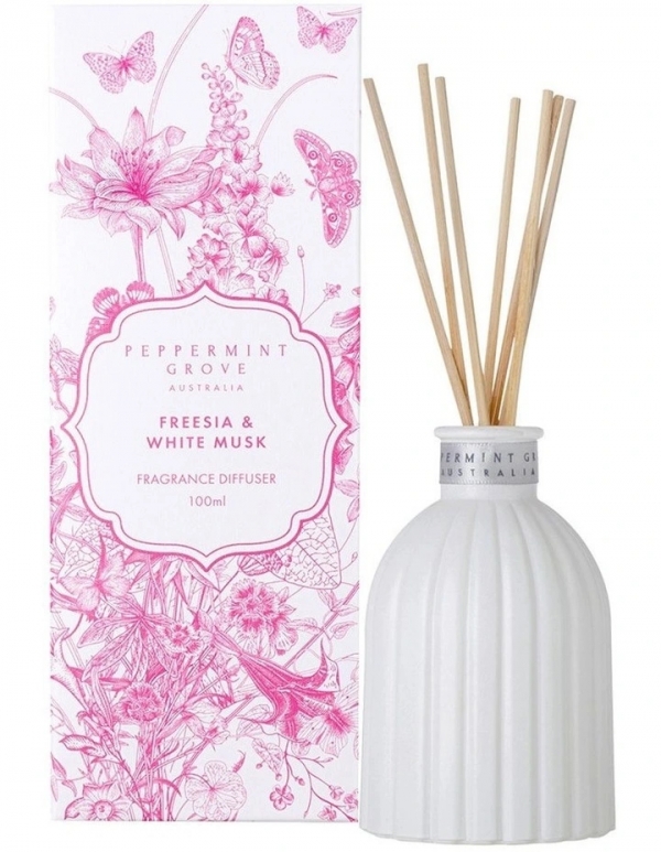 Peppermint Grove Diffuser Freesia & White Musk 100ml