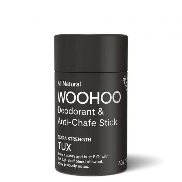 Woohoo Body Deodorant Anti-Chafe Tux Extra Strength 60g